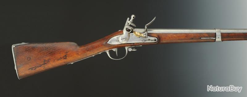 Cote et valeur des fusils de l'Empire, modèle 1777, infanterie