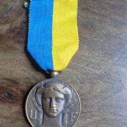 medaille union federale des combattants