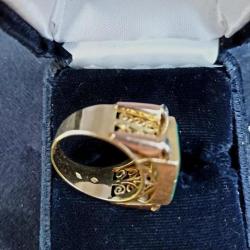 Bague  en or