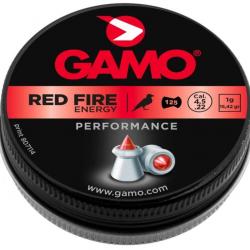 OP Air comprimé - Plombs Red Fire Energy Gamo - Cal. 4.5mm x5 boites