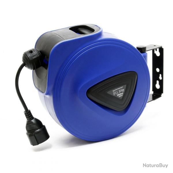 Enrouleur tuyau automatique 15 m dvidoir pivotable 180 support tuyau 16_0002689