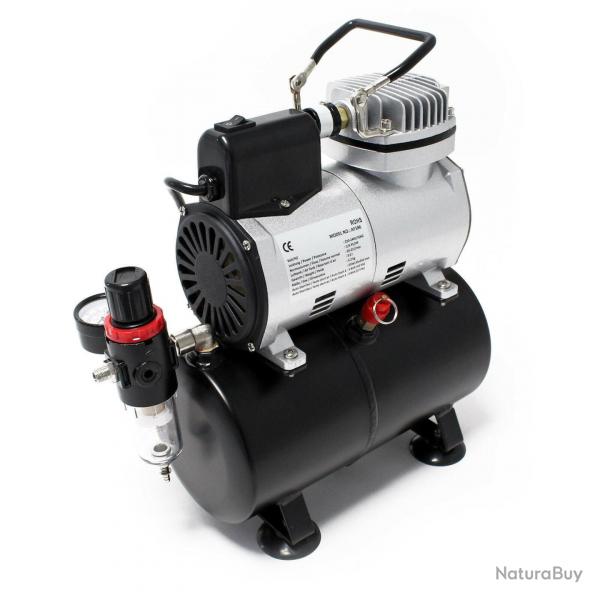 Compresseur arographe avec rservoir rgulateur d'air arrt automatique 16_0001727