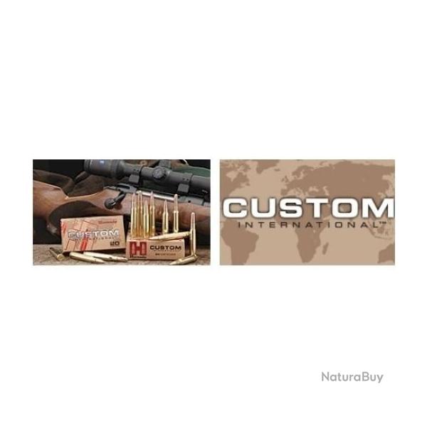 Munitions HORNADY Cal.308 Win 220 gr RN Custom International PAR 20