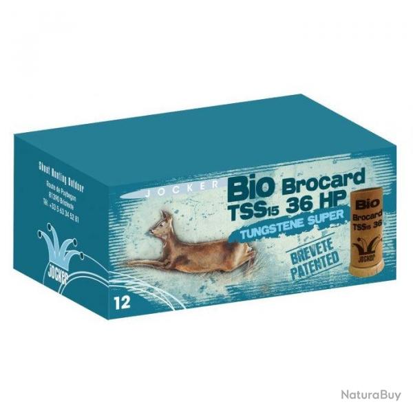 Boite de 10 Cartouches Jocker Bio Brocard TSS 36 HP Cal. 12/76/25 - Par 10 / 36