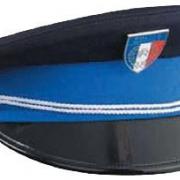 CASQUETTE RIGIDE DE CEREMONIE POLICE MUNICIPALE