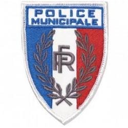 Ecusson Chemise Brodé Police Municipale