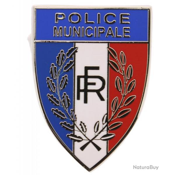 PIN'S METAL CALOT ET CHAPKA POLICE MUNICIPALE