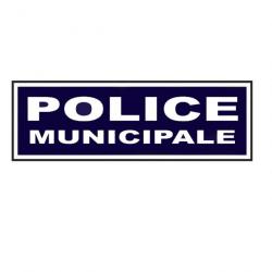 Bandeau Sur Velcro Inversé 10x30 CM Police Municipale