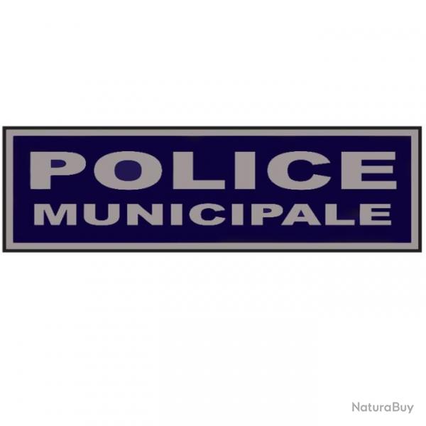 Bandeau sur velcro 13 x 6 cm basse visibilit "POLICE MUNICIPALE"