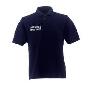 T-shirt Marin Telniashka – Homme – 100% Coton – Fabriqué En Russie – Bleu/blanc