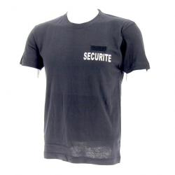 T shirt noir SÉCURITÉ PRIVÉE