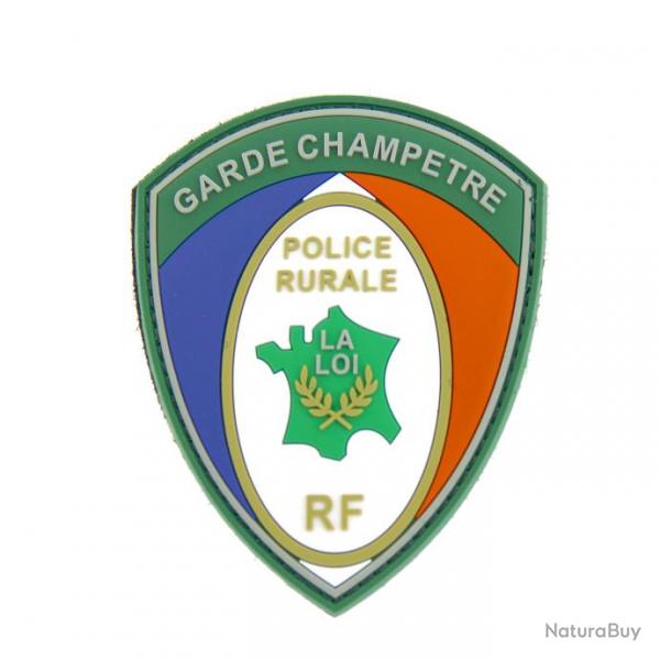 Ecusson de bras PVC Police Rurale Garde Champtre