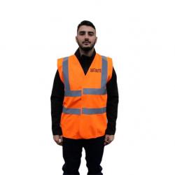 Gilet "Sécurité" orange EN 471 L/XL