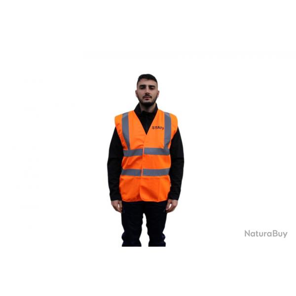 Gilet STAFF orange EN 471