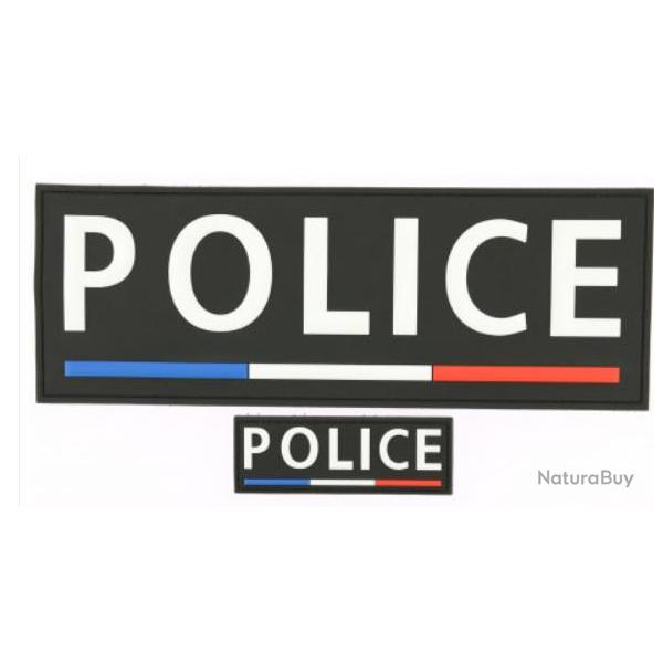 jeu de 2 bandeaux POLICE PVC pour la nouvelle housse