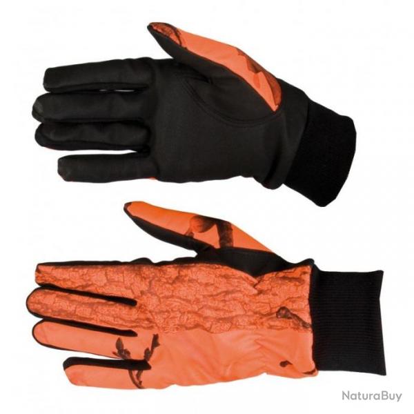 Gants camouflage orange softshell SOMLYS