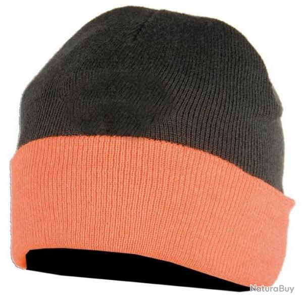 Bonnet rversible enfant kaki / orange SOMLYS