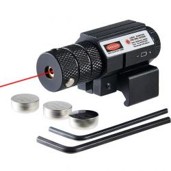 Laser rouge   Fusil Chasse tactique réglable Précision  Visibilité Optimales + Collier Tir