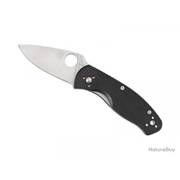 COUTEAU SPYDERCO PERSISTENCE G10 NOIR