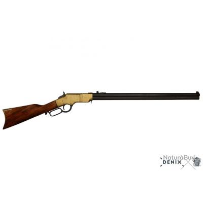 REPLIQUE FACTICE FUSIL HENRY RIFLE 1860 DENIX - Objets décoratifs ...