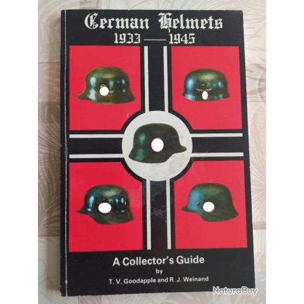 Rare : Livre rfrence " German Helmets 1933-1945 - A collector's guide "