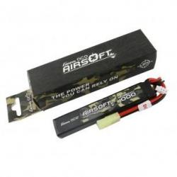 Batterie Lipo 2S 7.4V 1000mAh 25C 2 sticks Genspow