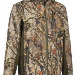 Veste softshell GhostCamo Forest EVO PERCUSSION-4XL