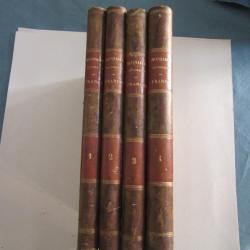 Monnaies nationales de France  de G Conbrouse - les 4 gros volumes - édition de 1839 - Trés bon état