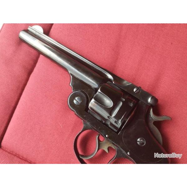 Exceptionnel Smith e Wesson Springfield . 3ieme model tardif. Cal 44 sw russian en s et DA.