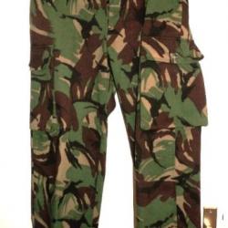 Pantalon britannique camo DPM tropical, taille 46, années 80-90