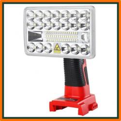 Lampe LED multi-usages sans fil 18V 2000LM - Classe énergétique A++