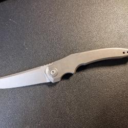 Jake Hoback Knives Sliver Grey Stonewash