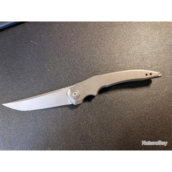 Jake Hoback Knives Sliver Grey Stonewash