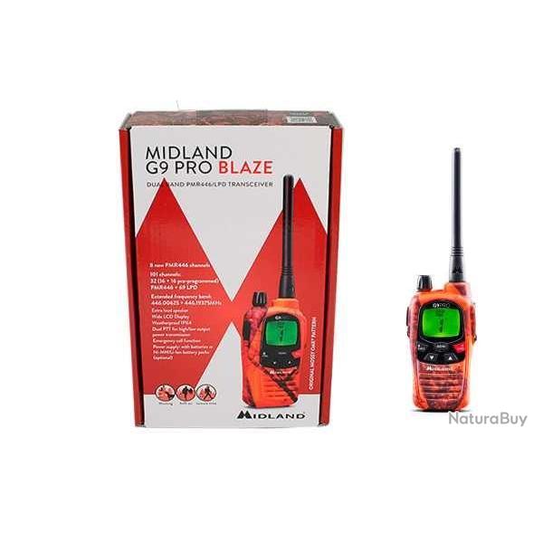 Talkie-walkie Midland G9E PRO Blaze