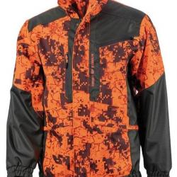 Veste anti ronce camouflage orange digital Spirit of Traque SOMLYS