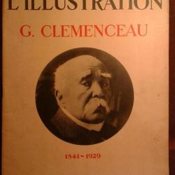 L'illustration G. Clemenceau 1841 - 1929