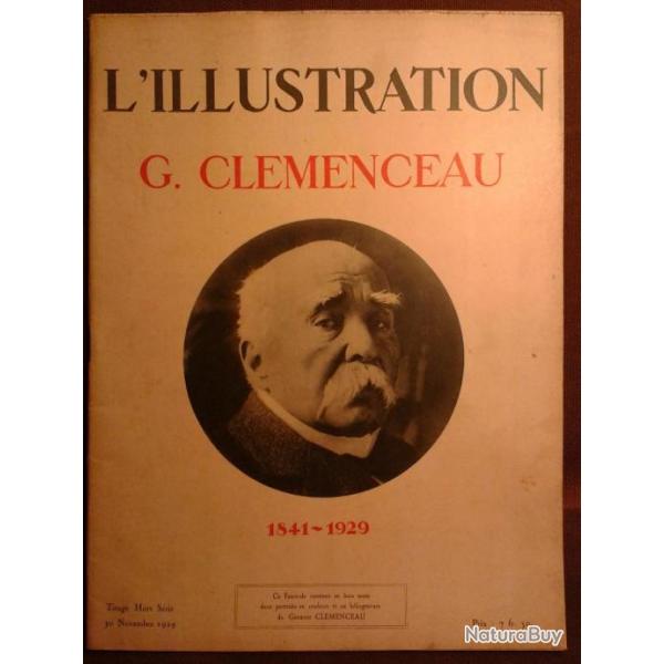 L'illustration G. Clemenceau 1841 - 1929