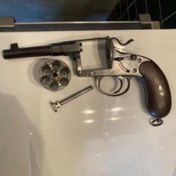 Erfurt reich revolver  1883 cal 10,6