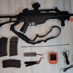 SLV36 AEG avec équipements tactiques, housses (pack complet sans consommable)