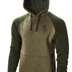 Sweatshirt Two Tones Vert Browning