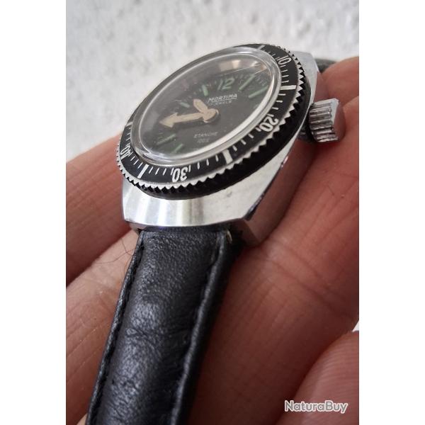 MORTIMA MONTRE DE PLONGE MCANIQUE POUR FEMME ANNE 70s
