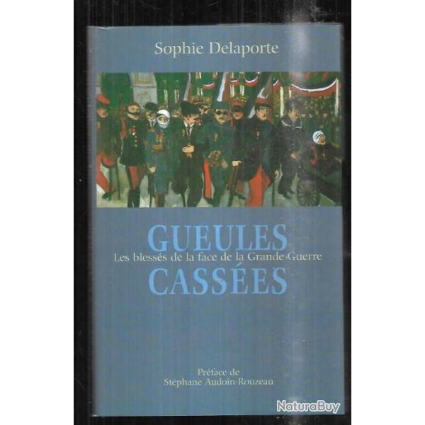 gueules casses les blesss de la face de la grande guerre de sophie delaporte