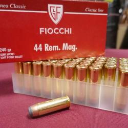44 REM MAG FIOCCHI 240 grs SJSP boite de 50