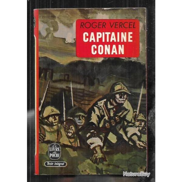 Capitaine conan roger vercel 1914-1918-1919 livre de poche