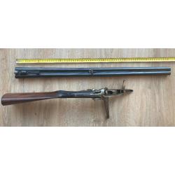 Vieux Fusil à chiens extérieurs, systéme de verrouillage lefaucheux