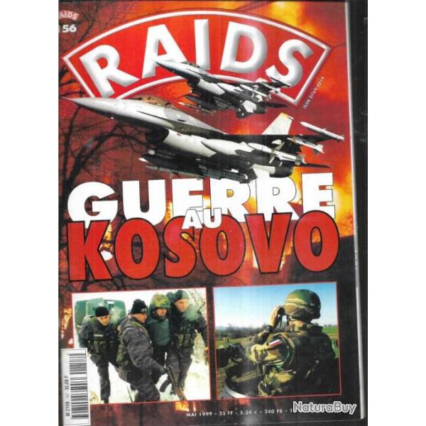 Raids 156 guerre au kosovo, puis diteur