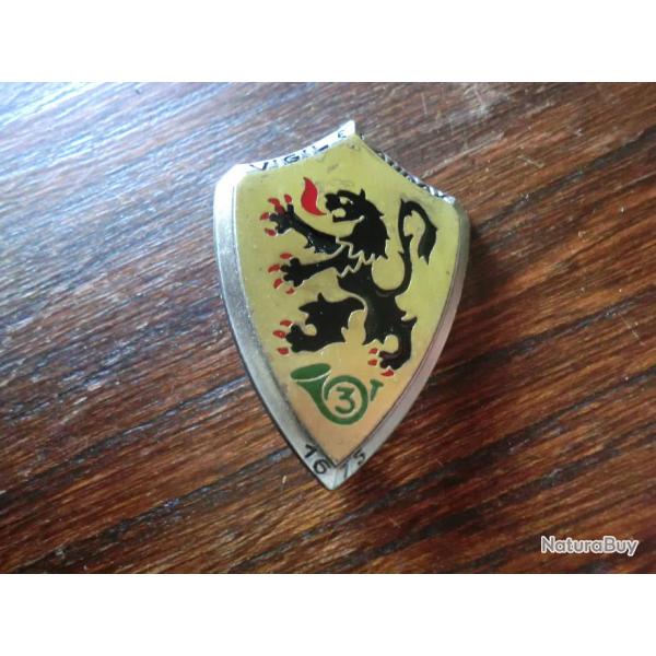 insigne 3e regiment de  chasseurs a cheval