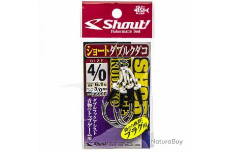 Shout Short Double Kudako (359SD) 4/0 - Hameçons mer (10498645)