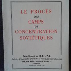 Livre Le procès des camps de concentration soviétique 1951