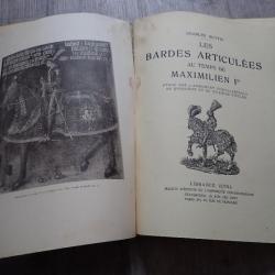 Livre Les Bardes articulées au temps de Maximilien 1er de Charles Buttin